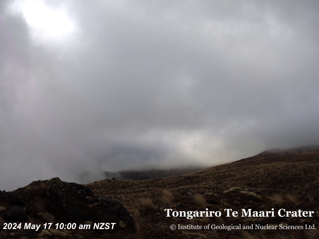 Tongariro Te Maari Crater Webcam
